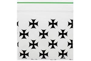 LIVERPOOL ENTERPRISES LTD Grip Seal Bags Zip Lock Bags Resealable Plastic Bags Baggies (40x40 mm (300 Pcs), Chopper)