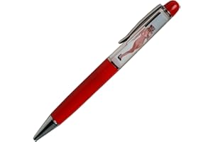 ‎SIKYBY Fidget Pen Funny Pens Naked Girls Pen Floating Floater Tip and Stripes Pen Girls Stripes Hand Lettering Personalised Pen Calligraphy Pen (Red)