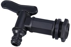 Wokii Water butt barrel tap Plastic Water Butt Tap Replacement Water Butt Spare Tap for Kitchen Bucket and Garden Storage Bucket