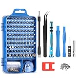 【Hochwertige Bits aus Chrom-Vanadium-Stahl; verschleiß- und bruchresistent】Chrom-Vanadium-Stahl bedeutet höhere Stärke, Haltbarkeit und Verschleiß- sowie Bruchresistenz. Darüber hinaus rostfest, einfach zu reinigen und alles ordentlich in einer Aufbewahrungsbox verpackt. Die magnetische Bitaufnahme erleichtert das Aufnehmen von Schrauben.