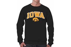Campus Colors NCAA Tackle Twill Crew Neck Adult Sweatshirt Embroidered Logo Stay Warm and Represent Your Team in Style