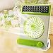 Produktbild YI Solar Kleine Lüfter Led-Lichtventilator Multifunktions-Kleinlüfter , Green,green