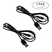 Produktbild Sisthirth 2pack 1M Cable de Alimentación de USB a DC Conector Männliche TIPP 4.0 * 1.7 mm Barrel Macht Ladegerät Kabel für Sony ps3 playstation3 PSP 3000 PSP 2000 ps2 playstation2 (4.0 * 1.7mm)