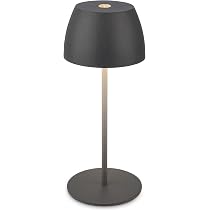 BRILONER - Lampada da tavolo con interruttore sul cavo, abat-jour, lampada da comodino, 1 x E14