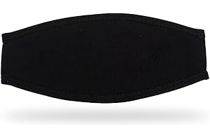 ZZHBOO Cubierta de correa para máscara, tocado de neopreno para máscaras de buceo/snorkel, submáscara unisex para adultos, submáscara subpulmonar