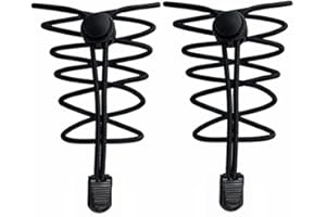 MEBAMCE 1 Pairs No Tie Elastic Shoelaces Tieless Shoelaces Replacements for Sneaker and Casual Shoes One Size Fits All