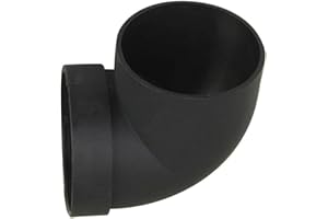 HAPPOW Conducto de Ventilación del Calentador del Automóvil, Tubo de Conducto de Aire de Plástico de 60 Mm, Tubo Codo, Tubo Guía de Calentamiento en Ángulo, Conexión de Salida de Aire del Calentador