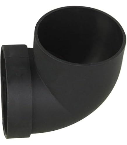 Conduit De Chauffage Voiture 60 Mm, Coude 90° Noir - Sortie D'air Pour Système Ventilation