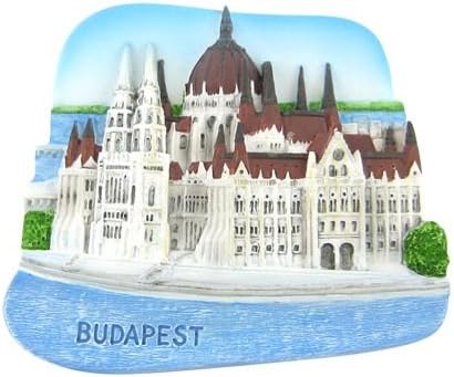 Hungarian Parliament Building Danube Lajos Kossuth Square Hungary 3D Resin TOY Fridge Magnet Free Ship