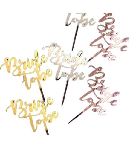 1 bruid te zijn cake topper glitter ring - Netherlands