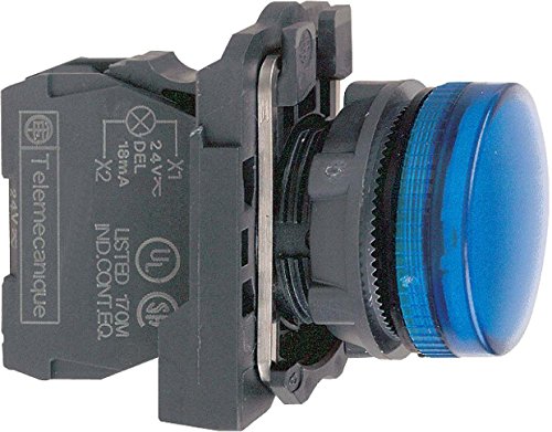 Preisvergleich Produktbild Schneider XB5AVM6 Leuchtmelder, blau, LED 230-240V 50 / 60Hz
