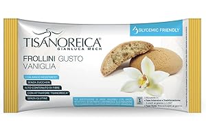 Gianluca Mech Gianluca Mech - Frollini al Gusto Vaniglia senza Glutine e senza Zucchero - 200 g