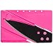 Produktbild Kreditkarten-Messer,Kreditkartenmesser, Faltmesser, Klappmesser, Camping-Messer, Taschenmesser Messer in pink, Outdoor/Survival Messer