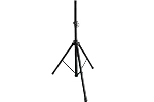 MUSICALSTORE2005 Supporto Stativo per Cassa acustica Cavalletto treppiede Stativi casse SafetyPin