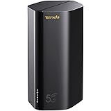 Tenda 5G03 Router 5G NR con SIM Slot WiFi 6 AX1800, Velocità fino a 4,67 Gbps, 2 Porte Gigabit, Connettere fino a 128 disposi