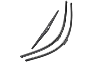 JCAKES Escobilla limpiaparabrisas Para Ford Para Focus 3 Hatchback 2011 2012 2013 2014 2015 2016 2017 2018 Limpiaparabrisas Delantero Y Trasero Parabrisas