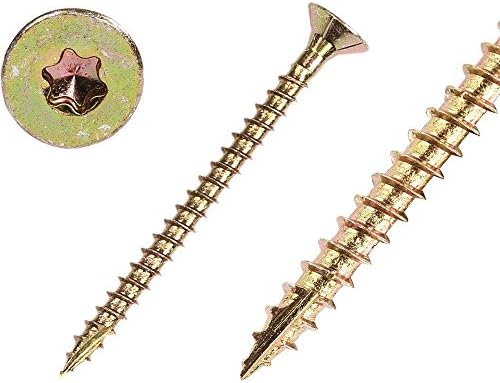 WoodSpur Torx Self Countersinking Screws T15, 3.5 x 30mm(Qty 200)