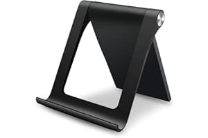 wooshop Handyhalterung Tisch, Handy Ständer 360° Verstellbar Handy Halterung Schreibtisch Phone Stand Handyhalter Tisch für iPhone 14 13 12 Pro Max Samsung S21 S20 Smartphone