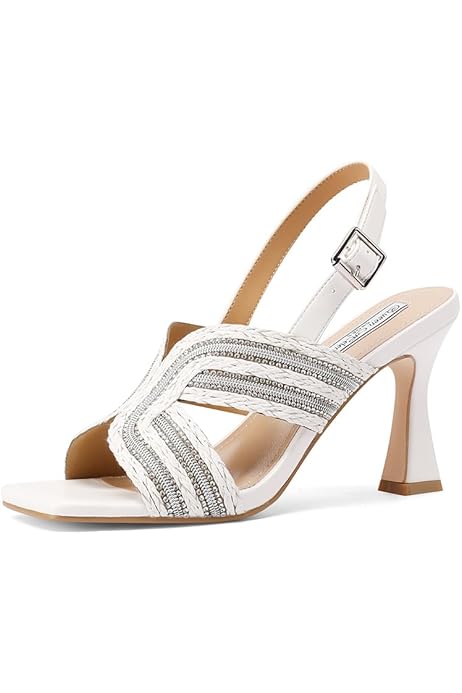 Scarpe Con Tacco 6.5CM Per Donna - Tacco Gattino In Pelle Sintetica, Comode Ed Eleganti - Foto 5