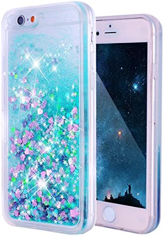 iPhone 5s Case, Crystal Liquid Ultra Thin Protective Cover, Bling Glitter Case Pour iPhone 5s/ 5 / SE