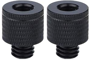 dedepeng 2 vis 3/8 vers M6 M8 M10 M12 pour appareil photo, trépied, raccord de base, vis de conversion, trépied, accessoire photographique, adaptateur convertisseur M6 M8 M10 femelle vers fiche 3/8