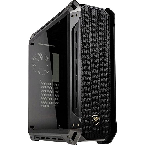 Preisvergleich Produktbild Cougar Panzer Midi-Tower - schwarz Window