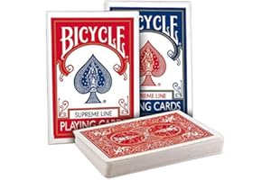 SOLOMAGIA Bicycle - Supreme Line Set - niebieski tył i czerwony tył