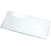 Creativ Company 55963 Rectangular Vidrio Transparente 12pieza(s) - Plato (Rectangular, Vidrio, Transparente, 270 mm, 130 mm, 