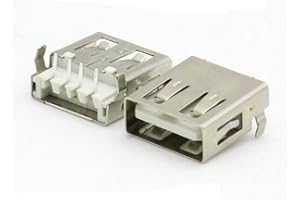 MIKROTECK 2x Prise usb 2.0 type A femelle à souder - 87pri007