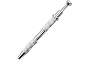 ERBO Piercing Zange, Schmuck Pinzette mit 4 Klauen, Pick Up Werkzeug, Diamant Edelsteine Catcher, Pircings Kugelhalter Prong für Perlen, Uhren, Brillen, Löten, Schmuckherstellung