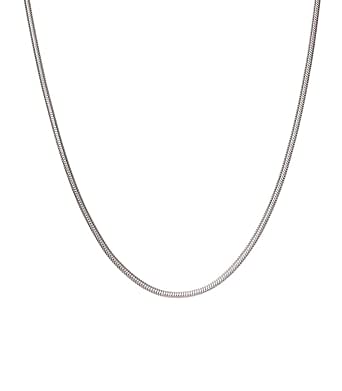 Clara Sterling Silver Chain Necklace 