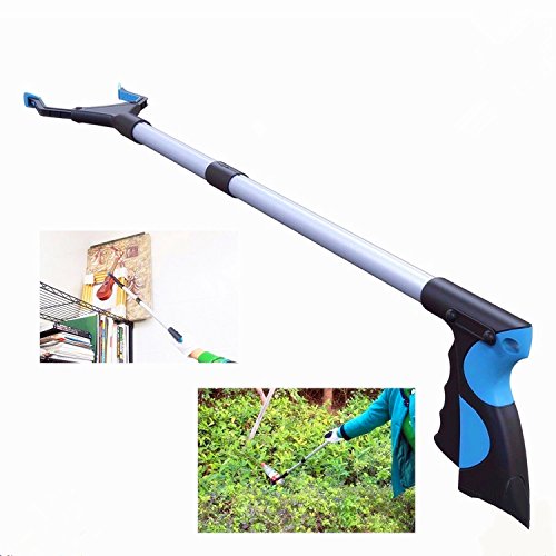 32''Reacher Grabber Tool,Ergonomic Lightweight Reaching Aid Reacher Grabber Tool Long Arm Reaching Claw Hand Grabber Trash Pickup Tool