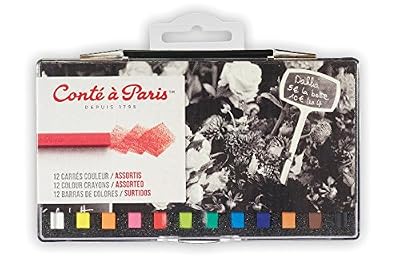 Winsor & Newton Conte-carres De Couleur Conte - Boite De 12