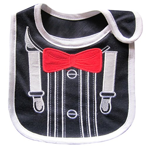 Haimoburg 9 Pack Wasserdicht Babylätzchen Baumwolle Klettverschluss - 3