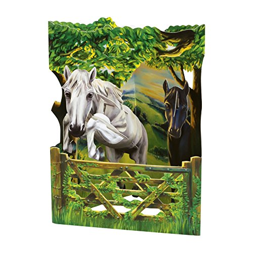 Santoro 3d tarjetas Swing - saltando caballo