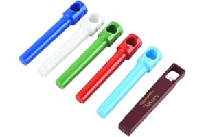 YMHAPP Weinkorkenzieher in zufälliger Farbe, tragbarer Weinöffner, Weinkorkenöffner, Mini-Korkenzieher, Restaurant, Weinflasche, Weinkorkenöffner, coole Taschenkorkenzieher, Reisegeschenke, 5 Stück