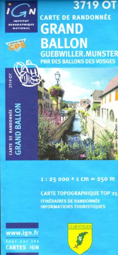 Book's Cover of Grand Ballon : 1/25 000