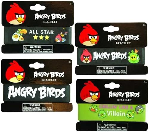 UPD INC Angry Birds Rubber Bracelet