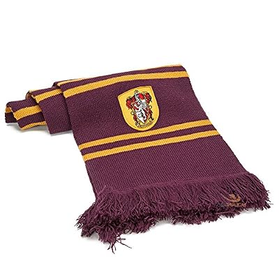 Cinereplicas - Gryffondor - Echarpe Harry Potter Pourpre - Ultra Douce - 190 cm