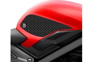 SPEEDO ANGELS BLOQ Motorcycle Fuel Tank Grips/Traction Pads compatible with TRIUMPH STREET TRIPLE 675/765 (2013-2022) - BLACK