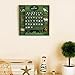 Produktbild Original Kalender, Original Kalender Dekoration Vintage europäischen Stil Holz Kalender für Wohnzimmer Schlafzimmer Wand Schreibtisch Dekorationen