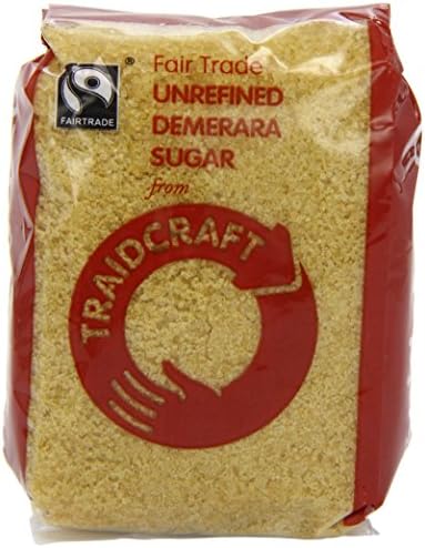 Traidcraft Unrefined Demerara Sugar 500 g (Pack of 10)