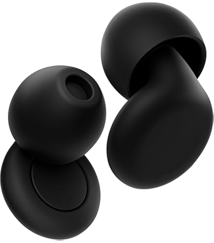 2 Paires Bouchons D'oreille 40 DB - Silicone Doux, Réduction Bruit Pour Dormir, étudier, Voyager, Concerts