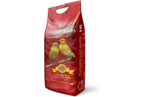 Faunamix Comida para Canarios Natural con Avena 5Kg