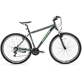 Bisan Atlas Erkek Dağ Bisikleti 48Cm V 27.5 Jant 21 Vites Parlak Gri Yeşil