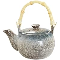 TOKYO design studio TAJIMI Tetera, Porcelana, Color Azul/Gris, 600 ML