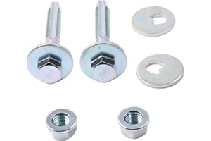 CANTONDZ Compatibile con VW Audi Kit bulloni sospensione eccentrica posteriore, kit sospensione eccentrica posteriore bulloni con dadi WHT000227 WHT000232 N10106402