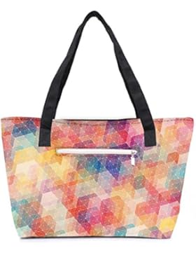 Snoogg , Damen Umhängetasche mehrfarbig mehrfarbig