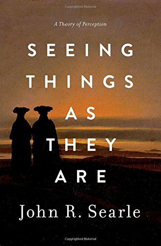 Book's Cover ofSeeing Things as They Are A Theory of Perception