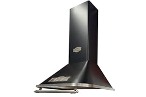 Kaiser okap ścienny A 6315 Em Sil Eco, okap kuchenny 60 cm 910 m³/h 3 stopnie przepływu powietrza wylotowego